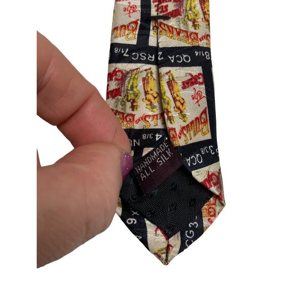 Museum Artifacts Bulls Bears The Great Wall Street Game Novelty Necktie - Picture 6 of 6